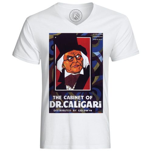 T-Shirt Dr Caligari Vintage Retro Film Cinema Affuches Advertising