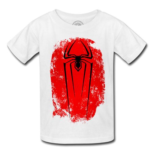 T-Shirt Enfant Spiderman Print Red Blood Spider