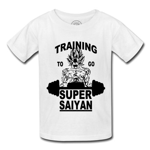 T-Shirt Enfant Dragon Ball Training Super Sayan Goku