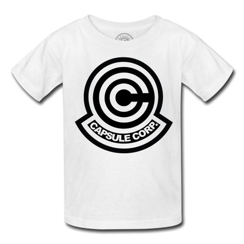 T-Shirt Enfant Dbz Capsule Corp Dragon Ball Anime Manga