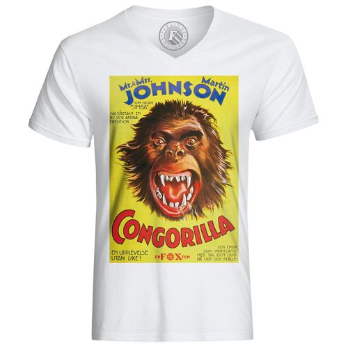 T-Shirt Congorilla Ape Gorrilla Cinema Vintage Poster Affiches Afrique Vintage Poster