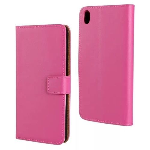 Wofalo® Coque En Cuir Portefeuille Housse De Protection Étui À Rabat Case Pour Htc Desire 816 800 Rose