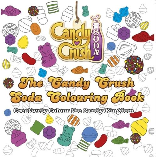 The Candy Crush Soda Colouring Book