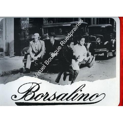 BORSALINO. N 0 SYNOPSIS plaquette film de Jacques Deray avec