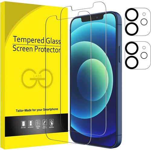 Verres Trempes Et Protections Camera Arriere X2 Pour Iphone 12 Little Boutik®