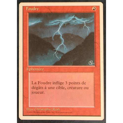 Foudre ( Lightning Bolt ) - 4ème Edition 208/378