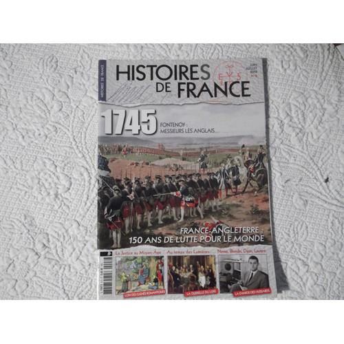 L'histoire De France 6 .Fontenoy 1745.