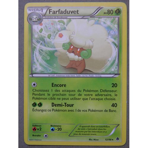 Pokemon - Farfaduvet - 12/98 - Rare