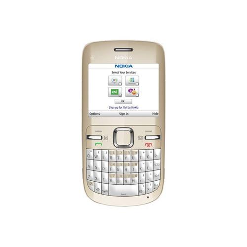 Nokia C3-00 Blanc doré