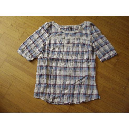 Blouse Naf Naf Coton 38 Multicolore 
