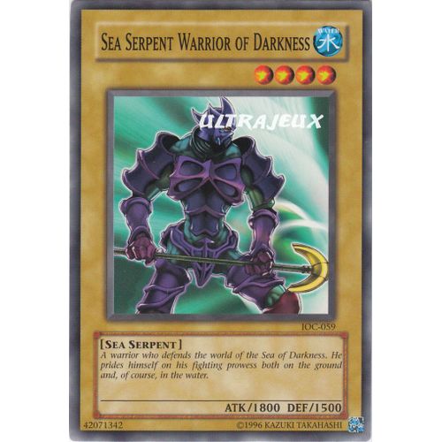 Yu-Gi-Oh! - Ioc-059 - Sea Serpent Warrior Of Darkness - Commune