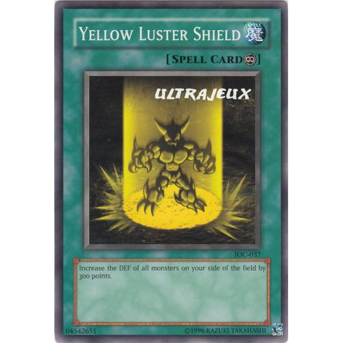 Yu-Gi-Oh! - Ioc-037 - Yellow Luster Shield - Commune