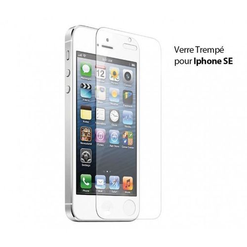 Protection Écran Iphone Se  En Verre Trempé [0,3mm Et Résistant] Clair Pour Iphone Se / Iphone 5s / Iphone 5c / Iphone 5