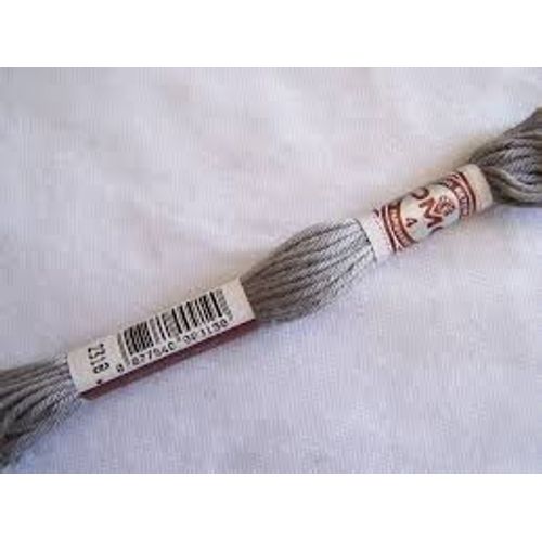 Dmc Fil A Broder Canevas Retors N°4 Coton Granit Gris 2318