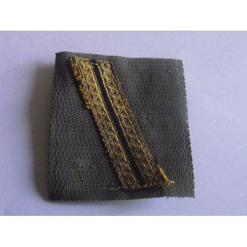 Grade Velcro Sur Fond Vert Grade Sergent Armée De L'air