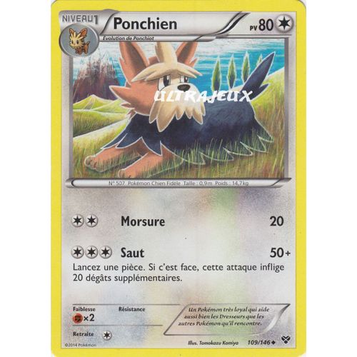 Pokémon - 109/146 - Ponchien - Xy - Peu Commune