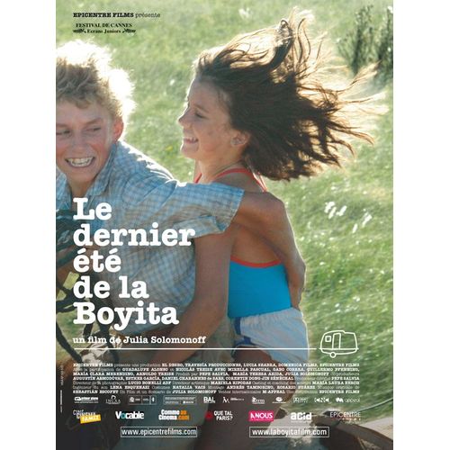 Le Dernier Été De La Boyita /El Último Verano De La Boyita - Véritable Affiche De Cinéma Pliée - Format 120x160 Cm - De Julia Solomonoff Avec Guadalupe Alonso, Nicolas Treise, Mirella Pascual - 2010