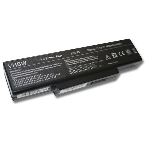 vhbw Li-Ion Batterie 4400mAh (11.1V) pour ordinateur, pc Hyrican M66JE comme A32-F3, BTY-M65, SQU-503.