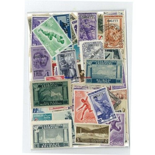Somalie Italienne - Lot De 25 Timbres Differents