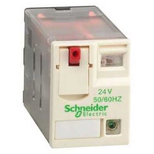 SCHNEIDER RXM4AB2B7 - Relais miniature 4 CO avec led 24V AC