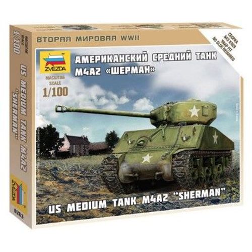 Maquette Char : Us Medium Tank M4a2