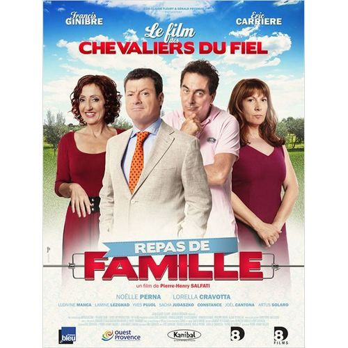 Repas De Famille - Véritable Affiche De Cinéma Pliée - Format 40x60 Cm - De Pierre-Henry Salfati Avec Eric Carrière, Francis Ginibre, Noëlle Perna, Lorella Cravotta, Ludivine Manca - 2014
