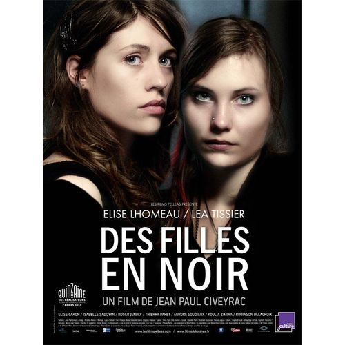 Des Filles En Noir  - Véritable Affiche De Cinéma Pliée - Format 120x160 Cm - De Jean-Paul Civeyrac Avec Léa Tissier, Elise Lhomeau, Elise Caron, Isabelle Sadoyan, Roger Jendly, Thierry Paret  - 2010
