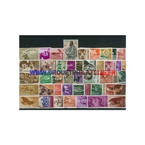 Sahara Espagnol 10 Timbres Differents Obliteres
