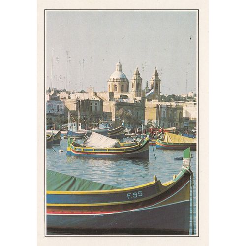 Malte, " Port De Pêche De Marsax Lokk ".