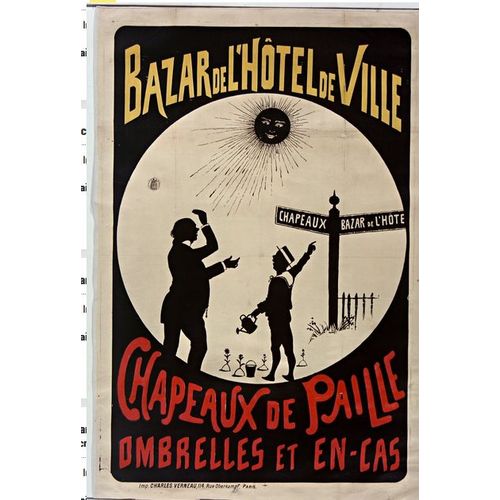 Affiche Bazar Hotel De Ville
