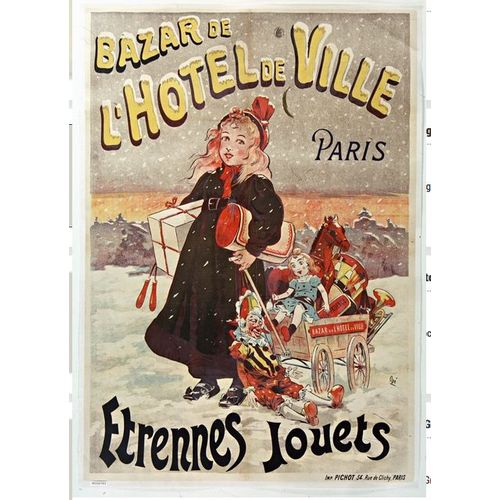 Affiche Bazar Hotel De Ville
