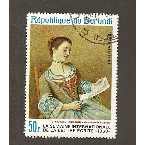 Semaine De La Lettre Écrite 1968