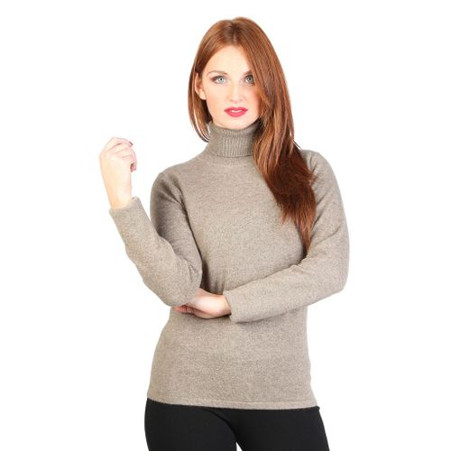 Fontana 2.0 - Pull Pour Femme (Ludovica_Beige) - Brun
