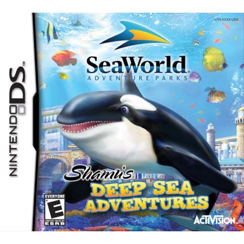 Seaworld Adventure Parks Shamu's Deep Sea Adventures Nintendo Ds