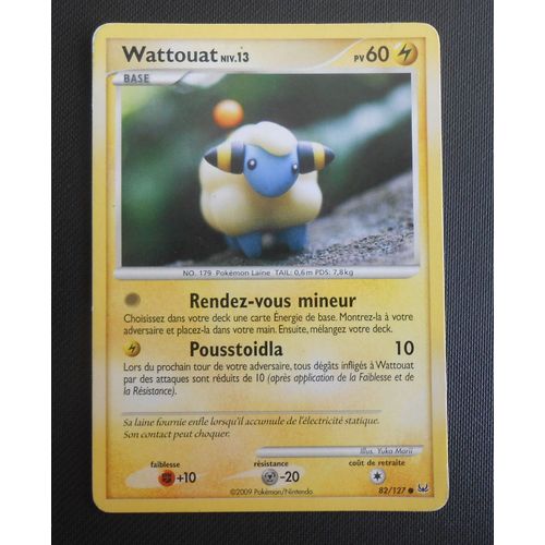 Carte Pokemon Wattouat Niv.13 Pv60 82/127