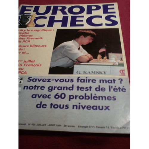 Europe Echecs 425