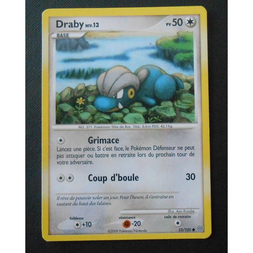 Pokémon - Draby - Tempête 53/100