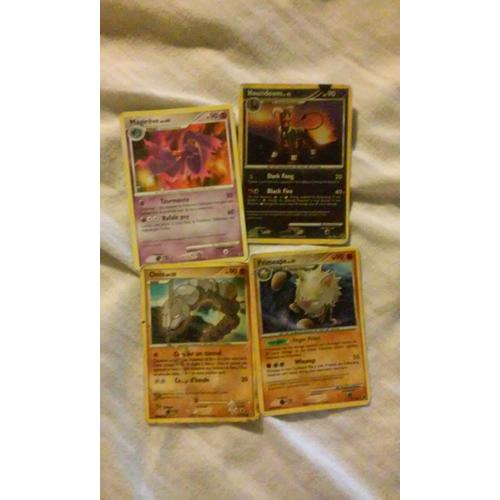 48 Cartes Dont 8 Énergies 2 Cartes Dresseur 3 Cartes Traîner Une Carte Stadium 34 Cartes Pokemon Qui Va Du Pv 50 À Leviator En Pv 130 Niv52