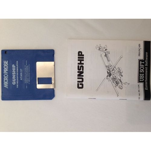 Gunship Atari St Ubi Soft1989