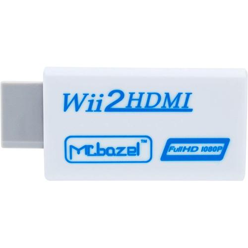 Wii To Hdmi Converter, Convertisseur Hdmi Wii Adaptateur Vidéo Full Hd 1080p Avec Audio 3,5 Mm