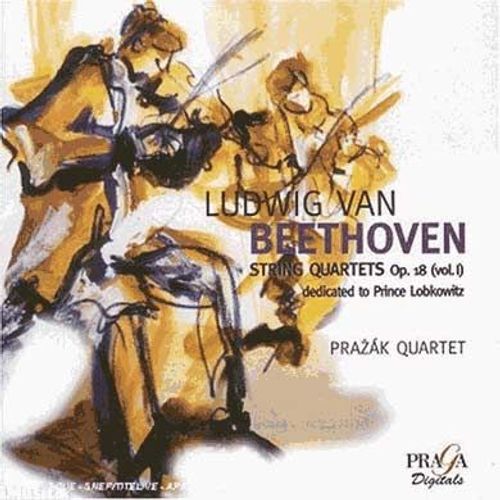 Beethoven - Complete String Quartets Vol.1. / Prazak Quartet - Sacd (Super Audio Cd)