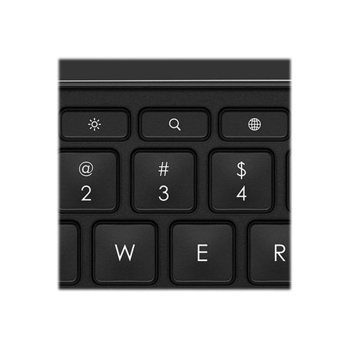 Logitech CREATE - Clavier et étui - rétroéclairé - Apple Smart connector - Français - noir clavier, noir étui