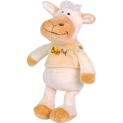 Doudou Peluche Pantin Mouton Schaf Sheep Babynat Baby'nat Blanc Crème Pull 26 Cm +/- 