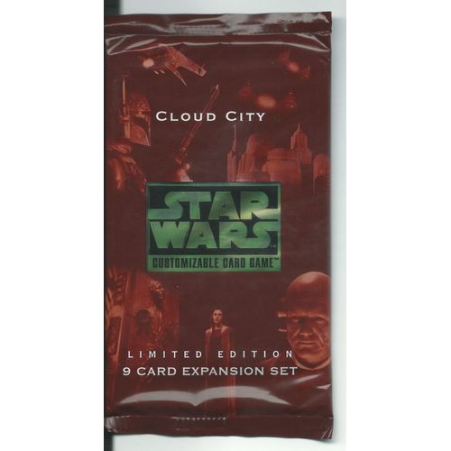 Star Wars Episode One Cloud City Limited Booster Pack 9 Cards