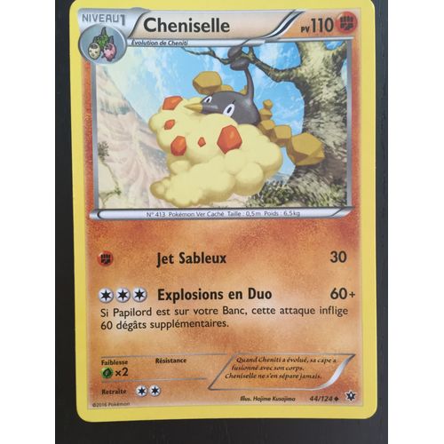 Carte Pokémon Cheniselle 44/124 Xy - Impact Des Destins