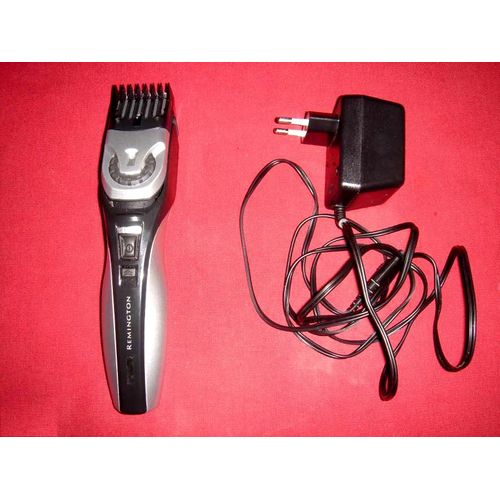 Tondeuse A Cheveux Remington Mb350  Batterie Ou Secteur Autonomie: 40 Min Témoin De Charge 9 Longueurs Poss  Barbe Cheveux Poils Beard Trimmer  Cutting And Shaping Option Turbo Guide Rasage Coiffure
