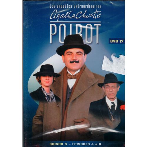 Dvd Les Enquêtes Extraordinaires D'agatha Christie Poirot Dvd 17 Saison 5