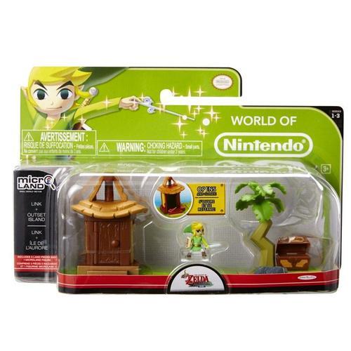 Figurine Zelda - World Of Nintendo - Link + Outset Island