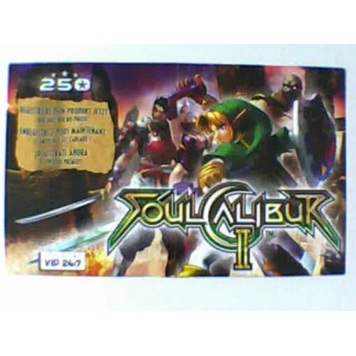 Jeu SoulCalibur II - Nintendo GameCube - Bon état, Boîte Et Instructions Incluses