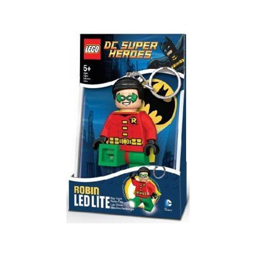 Lego Super Heroes - Robin - Porte Cle Mini Lampe De Poche